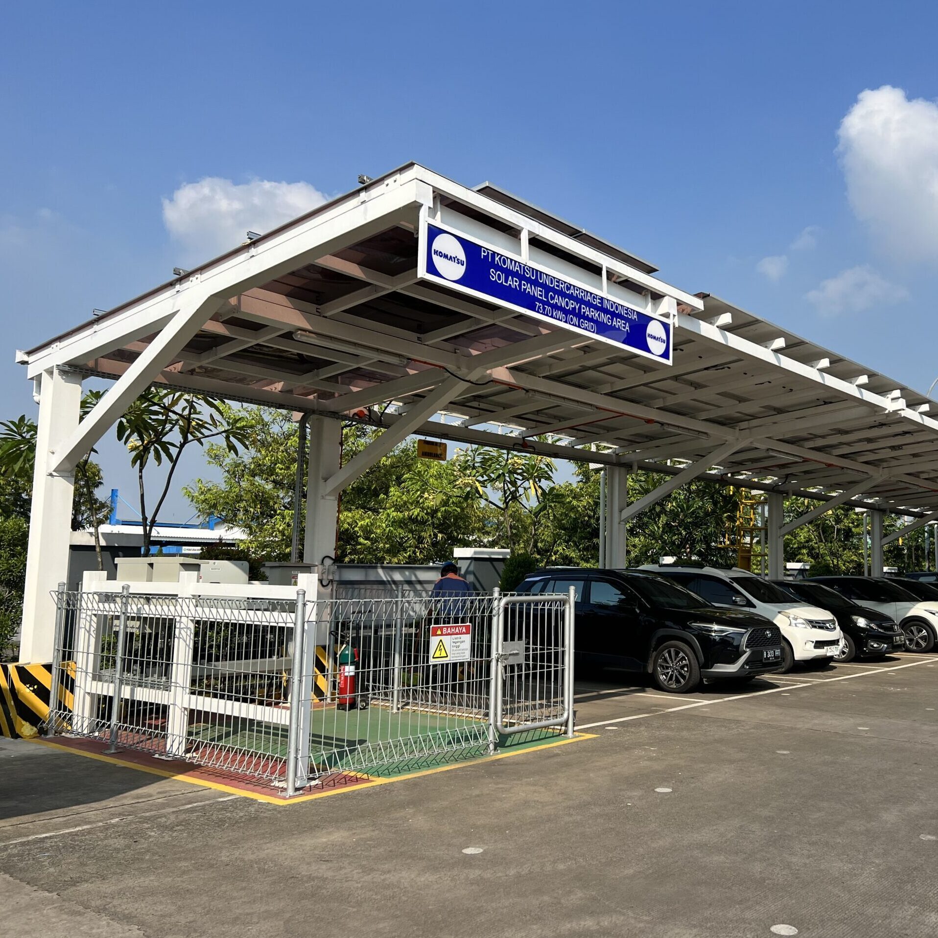 Kanopi Parkir - Complete Set 2 - PT. SATAHI BERLIAN RAYA - GENERAL CONTRACTOR & MECHANICAL ENGINEERING